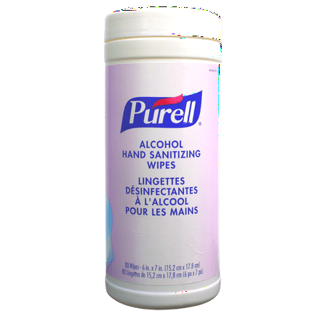 wipes disinfectant purell towelette
