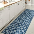 thumbnail image 3 of JONATHAN Y AMALFI COAST 2 x 10 Runner Rug, Gallia Tile Trellis - Light Gray/Blue, AMC107B-210, 3 of 10
