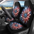 thumbnail image 2 of Uorisanigo Flag Sunflower Car Seat Covers Full Set for Women Men, Non-Slip Front Seat Protector Auto Decorations Accessories for Cars SUV Truck Vans Sedans, Pack of 2, 2 of 7