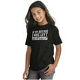 thumbnail image 5 of In My Defense I Was Left Unsupervised Crewneck T Shirts Boy Girl Teen Brisco Brands S, 5 of 6