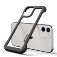thumbnail image 1 of TPU Bumper Cover For iPhone 16 Pro Max 16 Plus Silicone Shockproof Frame Case for iPhone 12 13 Mini 15 Pro 15 Pro Max Cover Capa Black For iPhone 15 Pro, 1 of 6