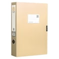 thumbnail image 2 of Thickened Archive Box Plastic File Box Large Capacity Blue Document Contract Storage Data Box, 2 of 9