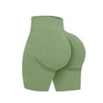 thumbnail image 4 of Yanyanz Yogalicious Leggings for Women, Women's Spring And Summer High Waisted Running And Cycling Pants Yoga Shorts Fitness Shorts Sports Cycling Shorts Yoga Pants Green XL, 4 of 4