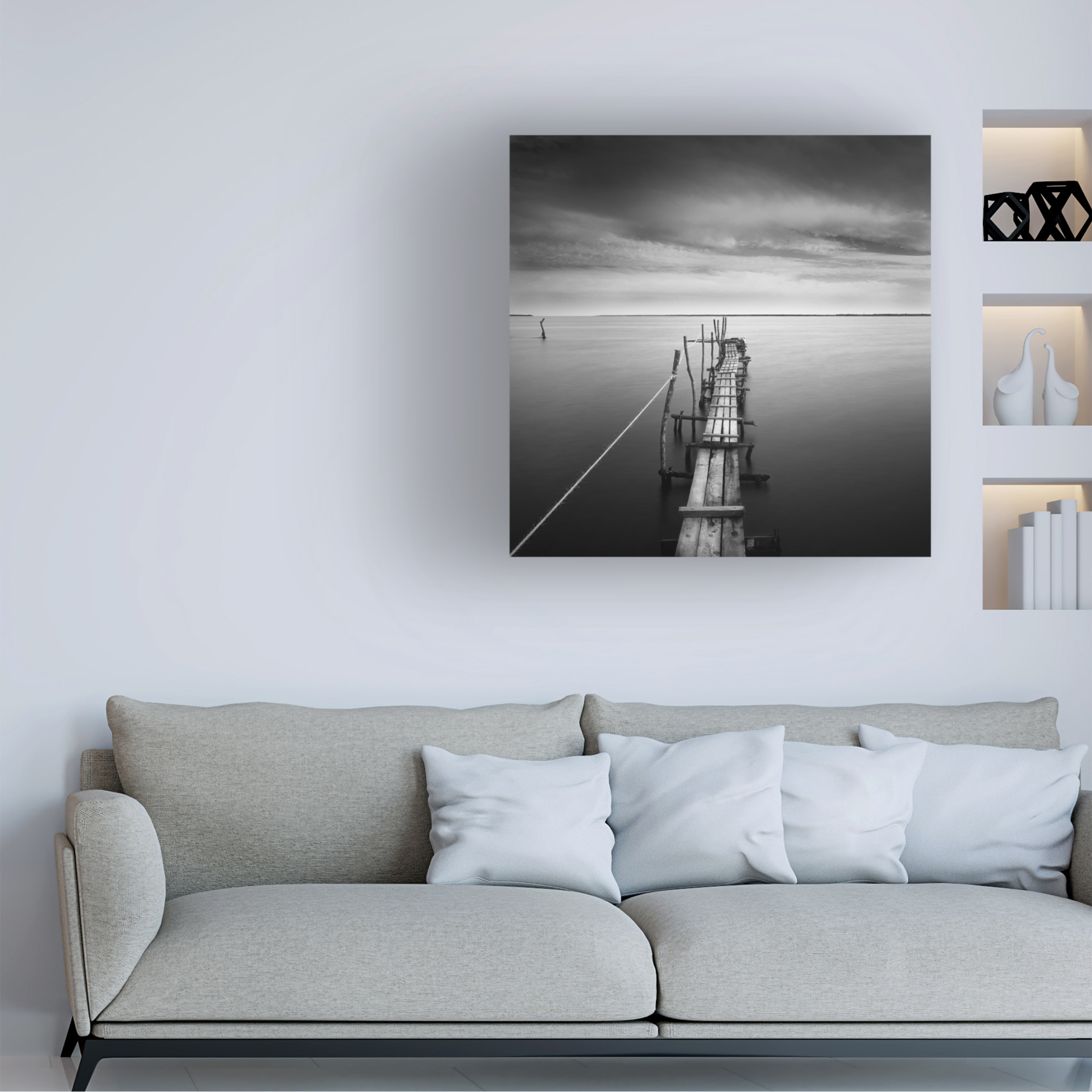 Trademark Fine Art "Direction" Canvas Art by Moises Levy