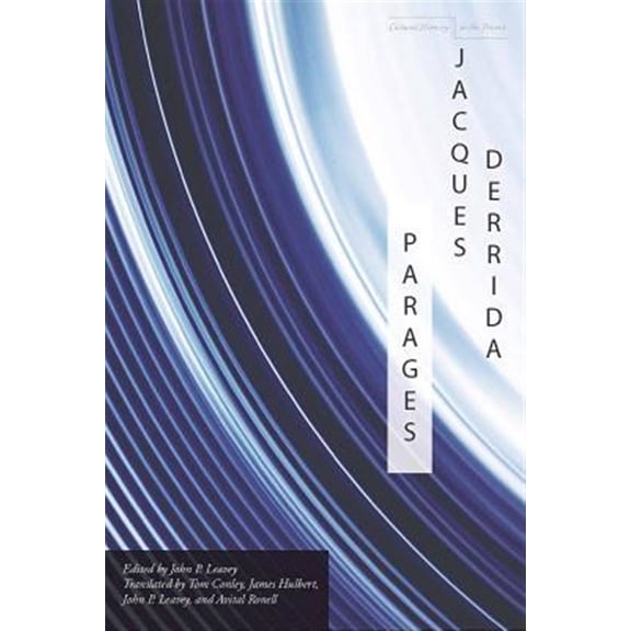 Pre-Owned Cultural Memory in the Present: Parages (Paperback)
