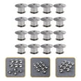 thumbnail image 3 of Miangastore 22Pcs Locking Pin Backs Keepers Locking Pin Backs Keepers Clothes Locking Clasps, 3 of 8