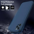 thumbnail image 2 of for iPhone 11 Pro Max Case, Thin Liquid Silicone Case with Lanyard,Shockproof,Slim Phone Case for iPhone 11 Pro Max, Full Body Screen Camera Protective Cover-Blue 3-IP11PM-02, 2 of 15