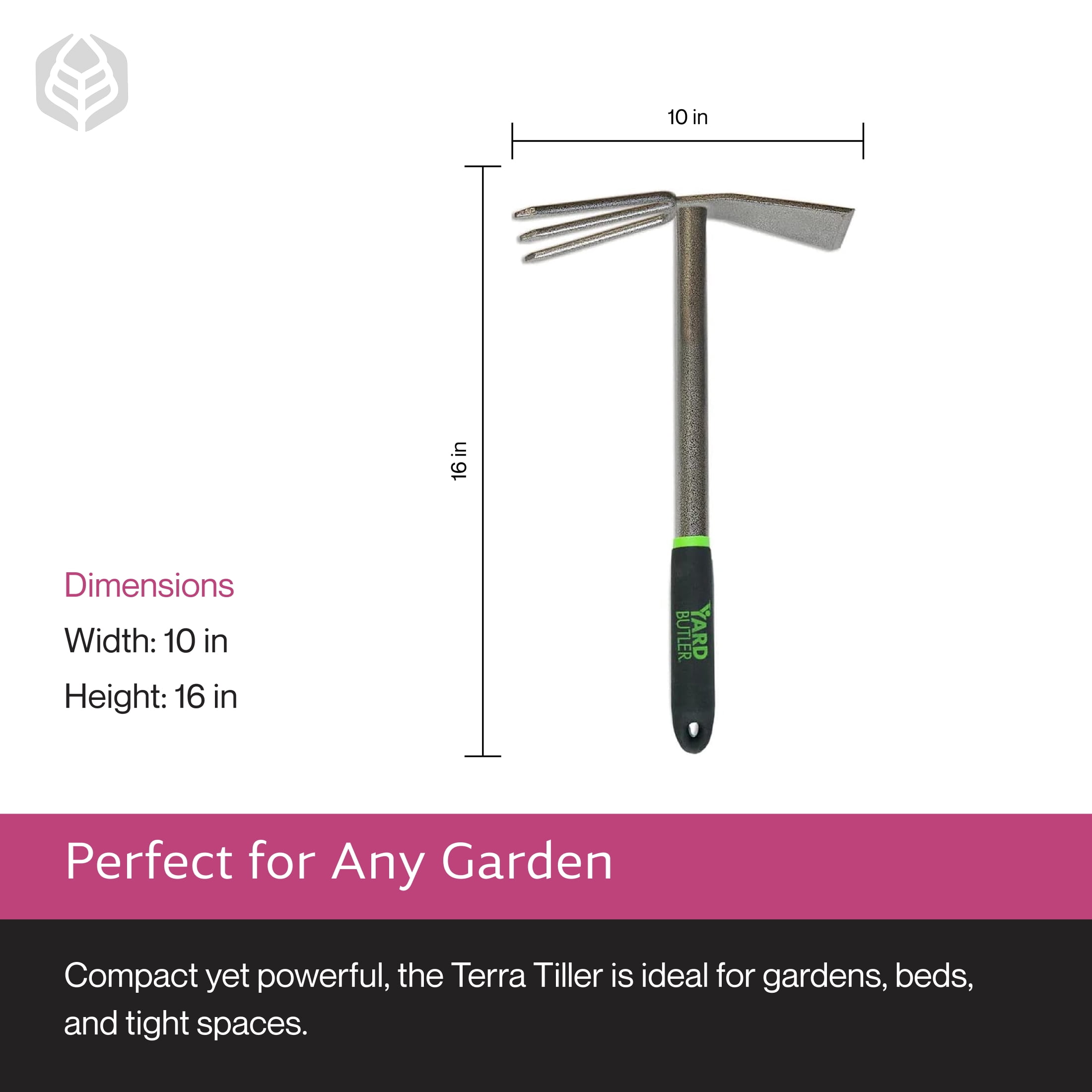 Yard Butler TT-4T Terra Tiller