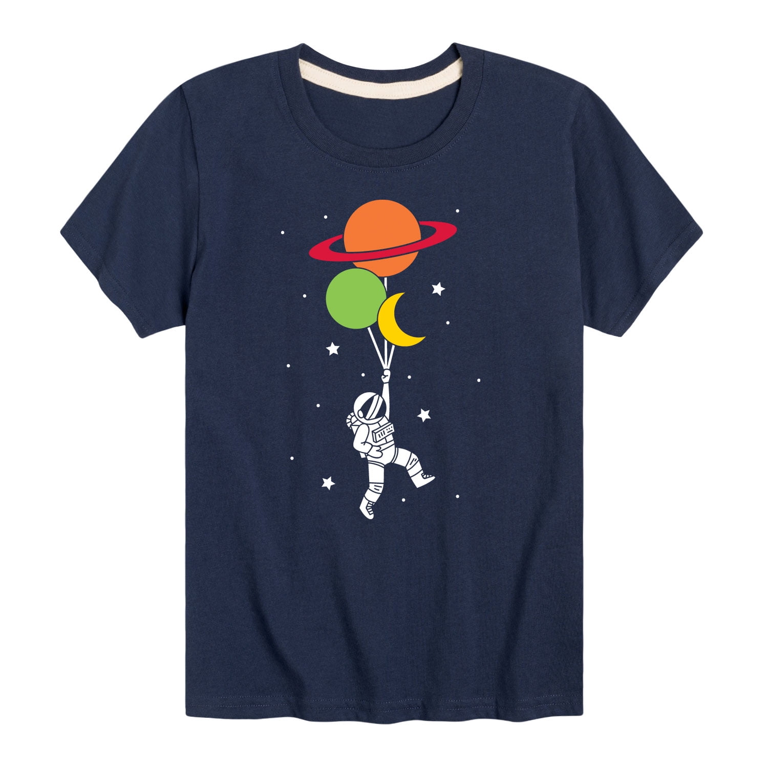 - Astronaut Planet And Youth Short Sleeve T -Shirt -