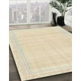 thumbnail image 2 of Ahgly Company Indoor Rectangle Abstract Golden Blonde Gold Abstract Area Rugs, 4' x 6', 2 of 6