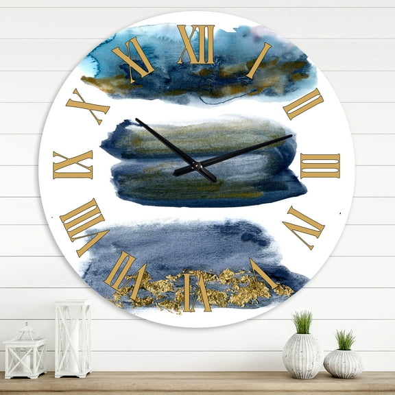 Designart 1 in Quartz Modern/Contemporary Wall Clock