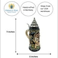 thumbnail image 5 of Pinnacle Peak Trading 2023 Munchen Munich Bavarian Oktoberfest LE German Beer Stein .5 Liter, 5 of 8