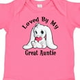 thumbnail image 4 of Inktastic Loved by My Great Auntie Bunny Rabbit Boys or Girls Baby Bodysuit, 4 of 5
