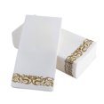 thumbnail image 1 of UPGRATOR 50Ud Servilletas De Papel Con Floral Dorado Para De Bodas Y Fiestas Especiales, 1 of 8
