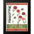 thumbnail image 2 of Shamp, Cindy 12x14 Black Modern Framed Museum Art Print Titled - Welcome Spring II, 2 of 5