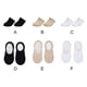 thumbnail image 5 of Sonducket Calcetín de barco fino para mujer, accesorio de ropa transpirable, cubiertas de suela antideslizantes, calcetines cortos de medio antepié para Medias tipo 4 Sonducket AP009937-04, 5 of 6
