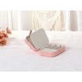 thumbnail image 5 of Unique Bargains Jewelry Box Small PU Leather Jewelry Organizer Case Storage Display Holder Pink, 5 of 7
