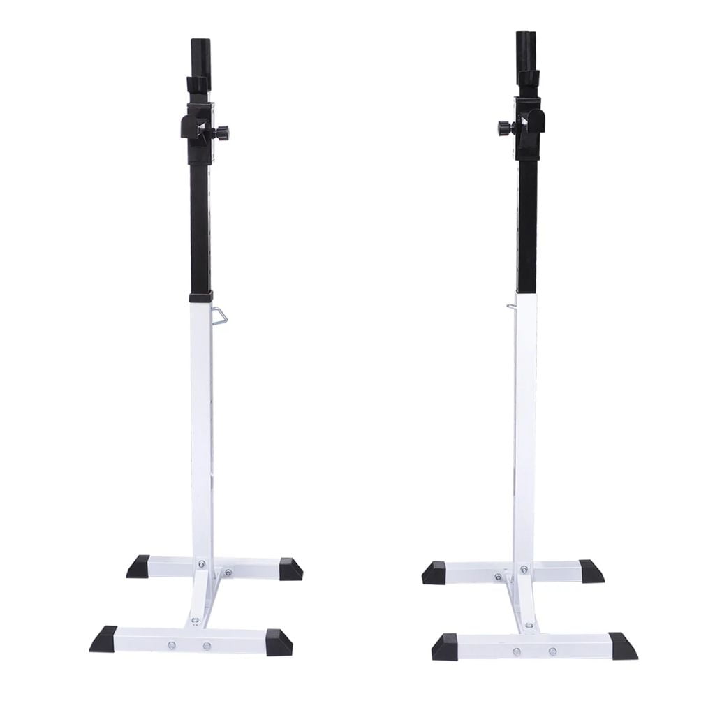 vidaXL Squat Barbell Rack Set