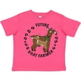 thumbnail image 3 of Inktastic Future Goat Farmer with Cute Goats and Hoof Prints Boys or Girls Toddler T-Shirt, 3 of 5