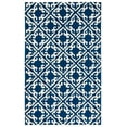 thumbnail image 2 of Safavieh Easy Care Jace Geometric Polyester Area Rug, Navy/Ivory, 5' x 8', 2 of 11
