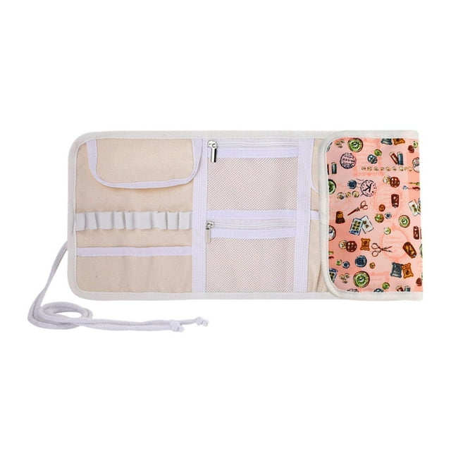 Estuche para Agujas de Crochet Sunnimix Bolsa de Almacenamiento Portátil