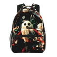 thumbnail image 1 of Goofa The Nightmare Before Christmas Pattern Casual Backpack for School & Travel – Lightweight Ergonomic Backpack with Laptop Compartment, Multiple Pockets-One Size, 1 of 5