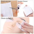 thumbnail image 5 of Pestañas postizas, herramienta de limpieza de pestañas, toalla desechable para lavado de cara, tijeras, accesorios para pestañas, maquillaje, 5 of 5