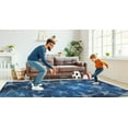 thumbnail image 4 of Outdoor Washable Boca Blue 7' x 9' Area Rug, 4 of 9