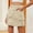 Khaki, variant on Miqool Women's Denim Skirt Button Y2k High Waisted Bodycon Mini Cargo Jean Skirts with Pockets