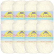 JubileeYarn Delightfully Fine Yarn - Lace Weight Bamboo - 50g/Skein - 19 Snow White - 8 Skeins