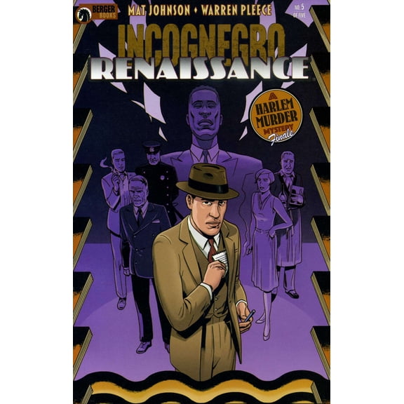 Incognegro: Renaissance #5 VF ; Dark Horse Comic Book
