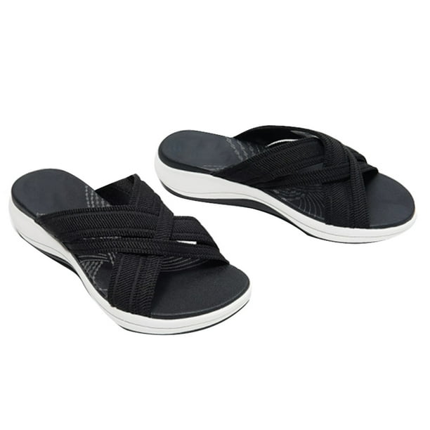 fashionable flats with arch support