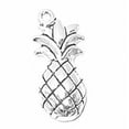 thumbnail image 1 of Sterling Silver 24" 1.2mm Box Chain GENTLENESS On One Side Of Pineapple Fruit Pendant Necklace, 1 of 2