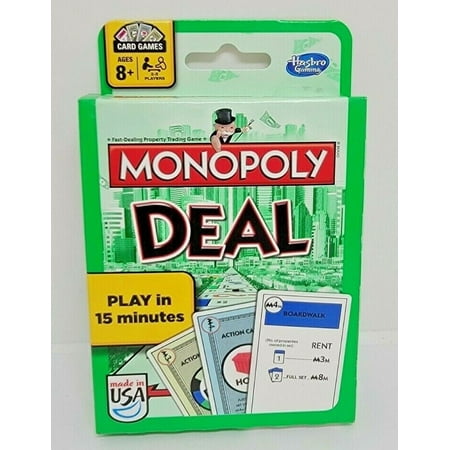 New Monopoly Deal Card Game