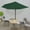 Dark green, variant on vidaXL Patio Umbrella Anthracite Polyester, Aluminum, Steel 106.3x56.7 in