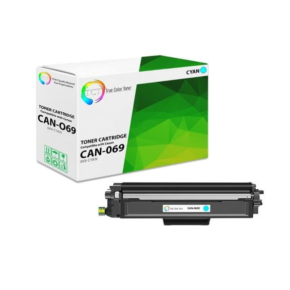 TCT 069 Cyan Toner Cartridge - Premium Compatible Replacement for 069 5093C001 Cyan