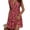 Red, variant on MLDRA Boho Dresses for Women Summer Casual Sleeveless Floral V Neck Mini Dress for Beach Vacation Holiday Party,Red Wedding Guest Dress