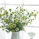 thumbnail image 3 of Xiao Hua 3 flores artificiales de margaritas, flores falsas, flores artificiales para decoración de bodas, 3 of 5