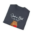 thumbnail image 5 of Just A Girl Who Loves Capybara, Gildan Unisex T-Shirt, Graphic Tee, S-3XL, 5 of 5