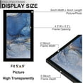 thumbnail image 3 of 5x9 Picture Frame Set of 3, Black Frame for 5 x 9 Inch Picture Poster Photo, Light Weight and High Transparent 5 by 9 Frame for Wall - 3 Pack/Black/5"x9", 3 of 6