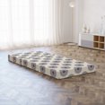 thumbnail image 5 of Oriental Foldable Mattress, Leafy Medallion, 74.8" x 35.4", Grey Yellow Violet Blue, by Ambesonne, 5 of 6