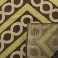 thumbnail image 4 of Safavieh Hampton Yvonne Chevron Indoor/Outdoor Area Rug, Brown/Ivory, 2'7" x 5', 4 of 8