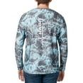 thumbnail image 3 of Habit Men's Mariana Inlet Long Sleeve Performance Shirt (Habit Waves Alaskan/Blue Fishing Pole, XL), 3 of 18