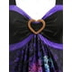thumbnail image 3 of Camiseta con Estampado de Hojas de Talla Extra con Mangas Largas Rosegal  Mangas largas de talla grande, 3 of 5