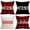 -, variant on 18x18 Inch Throw Pillow Covers Kisses Smooch Pillow Case Valentine''s Day Decorative Pillow Covers Red Buffalo Grid Modern Pillow Cover Cotton Linen Home Cushion Cover for Sofa (18 Inch)