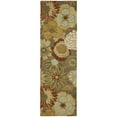 thumbnail image 6 of SAFAVIEH Soho Bliss Floral Wool Area Rug, Brown/Multi, 6' x 6' Round, 6 of 11