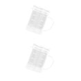 thumbnail image 1 of Destyer Gobelet en Verre avec Poignée, Inodore, Compatible Four, Non Déformable, 350ml 2Ensemble, 1 of 1