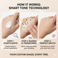 thumbnail image 3 of Hydrating Color Changing Foundation for Mature Skin, Lightweight Liquid Makeup with Self-Adjusting Shade for Fair to Medium Tones, Flawless Everyday Finish (1pcs), 3 of 6