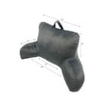 thumbnail image 3 of Hometrends Grey Fur Bed Rest, 3 of 3
