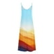 thumbnail image 5 of Puntoco Vestidos Mujer Moda Elegante Verano Casual Sólido V-Cuello Camis Vestido Largo Sin Mangas, 5 of 5
